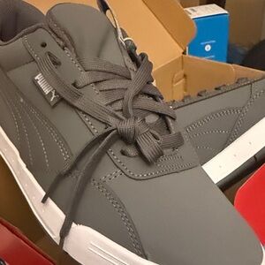 Puma Charcoal Skate Shoes
